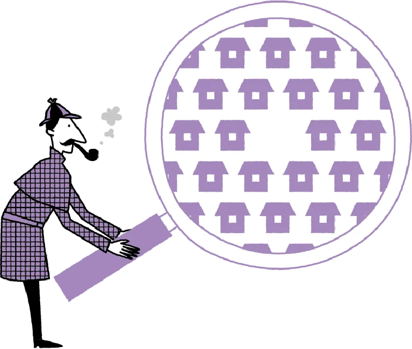 イラスト：豊富な自社所有地