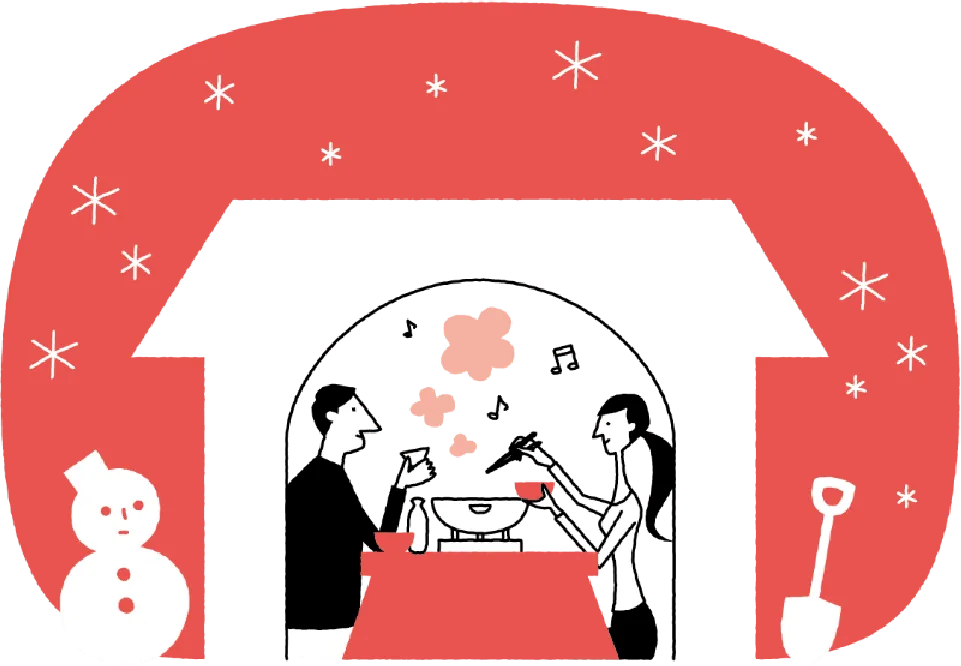 イラスト：C値 0.32㎠/㎡以下