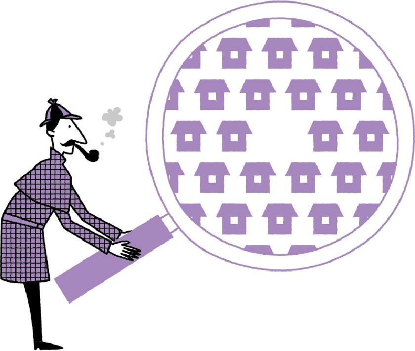 イラスト：豊富な自社所有地