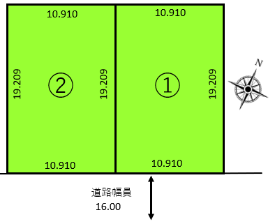 区画図