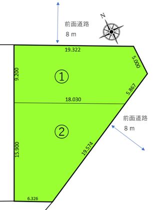 恵庭市島松東町４丁目【２区画】
