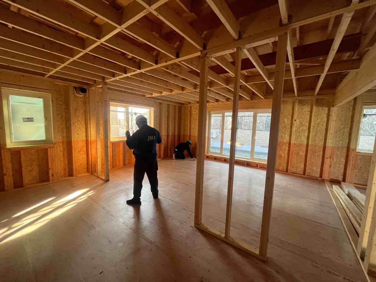 大工さん工事中⑧