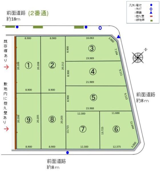 ecoatown　野幌　【9区画】