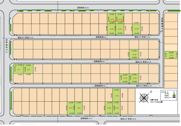 グランドステージウトナイ南【16区画】