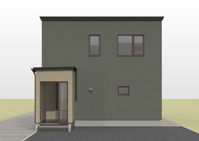 江別市Ｔ様邸『シンプルな間取りで、雪国に強い収納充実住宅』