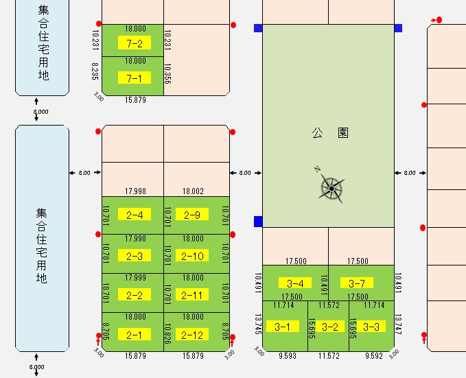 千歳市北信濃【15区画】