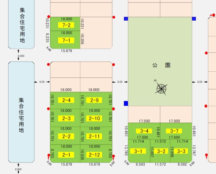 千歳市北信濃【15区画】