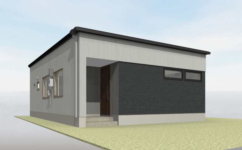 「ムダなく動ける。暮らしが軽くなる動線設計。元江別平屋No.8」