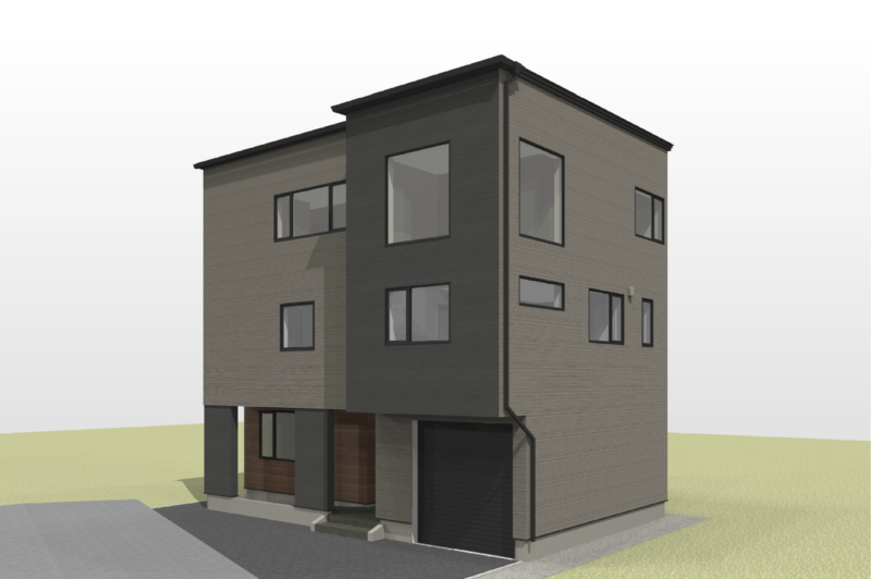 札幌市厚別区3階建てエレベーター付き5LDK　完成見学会！【5月開催】
