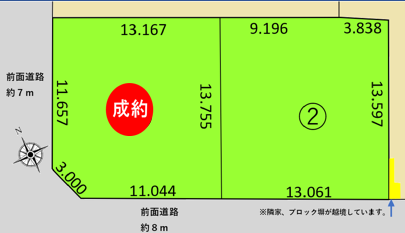 苫小牧市緑町【2区画】